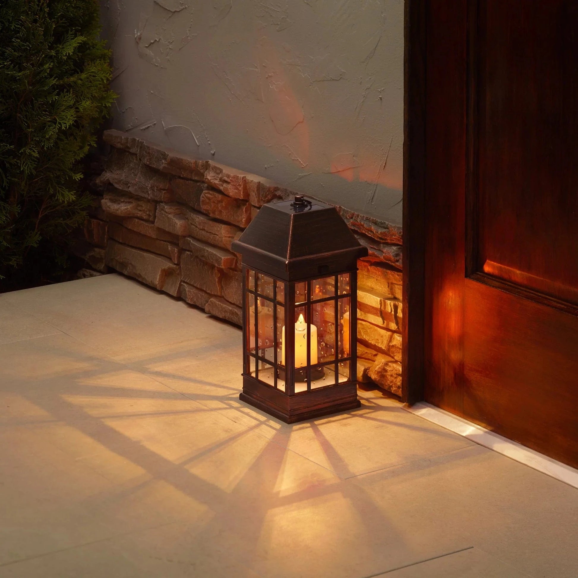 Smart Solar Floor Heater San Rafael II Solar Mission Lantern (15"H) 3960KR1 / 6.60" L x 6.60" W x 15.00" H Smart Solar San Rafael II Solar Mission Lantern (15"H) 3960KR1