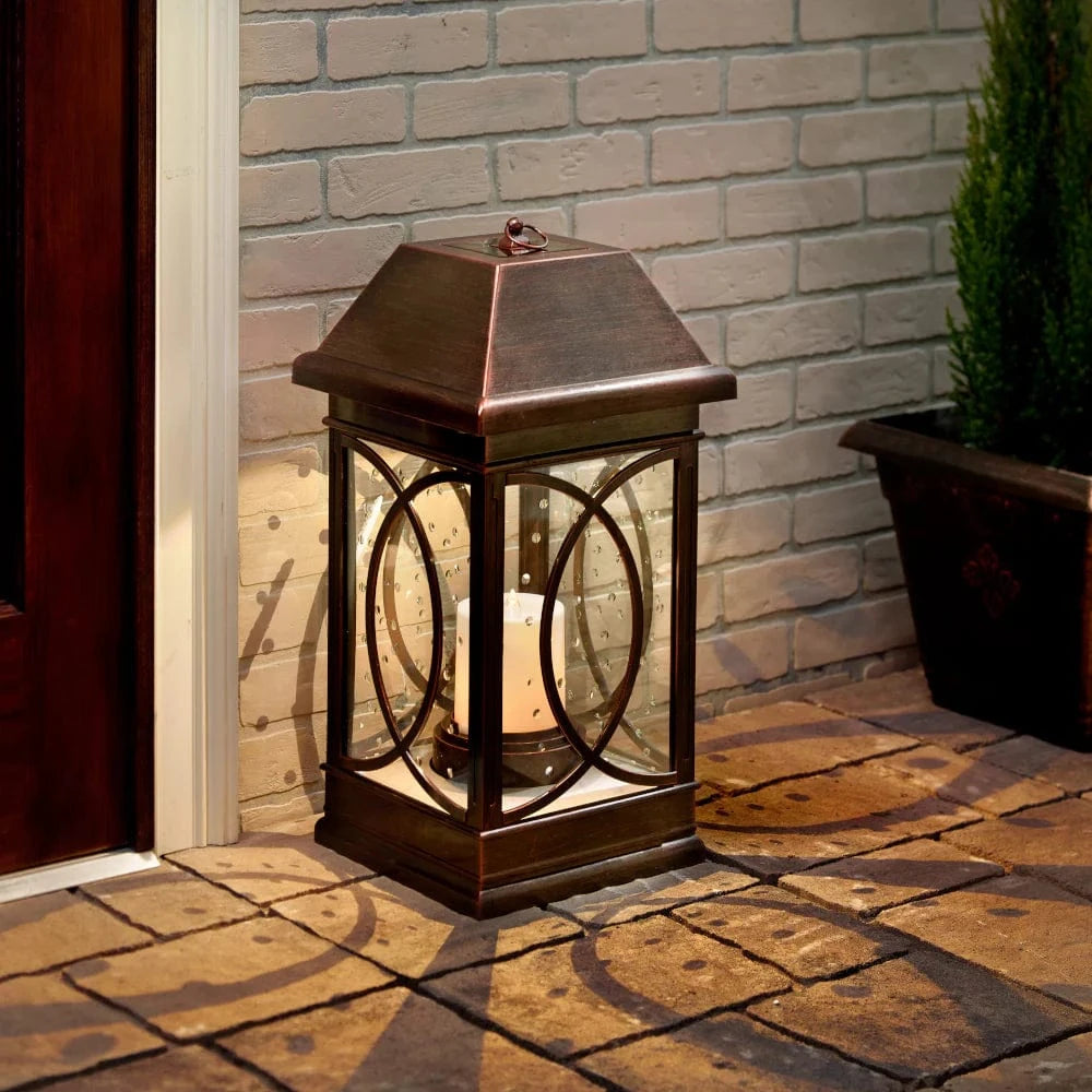Smart Solar Floor Heater San Vicente Estate Solar Lantern (22"H) 3986KR1 / 11.40" L x 11.40" W x 22.50" H Smart Solar San Vicente Estate Solar Lantern (22"H) 3986KR1