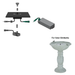 Solar-On-Demand Kit with Battery Pack (for Birdbath Fountain) 2060PKDT 2060PKD-TK