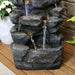 Sunnydaze 24" Grotto Falls Water Fountain with LED Lights QC-236