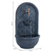 Sunnydaze 26" H Messina Solar Wall Fountain