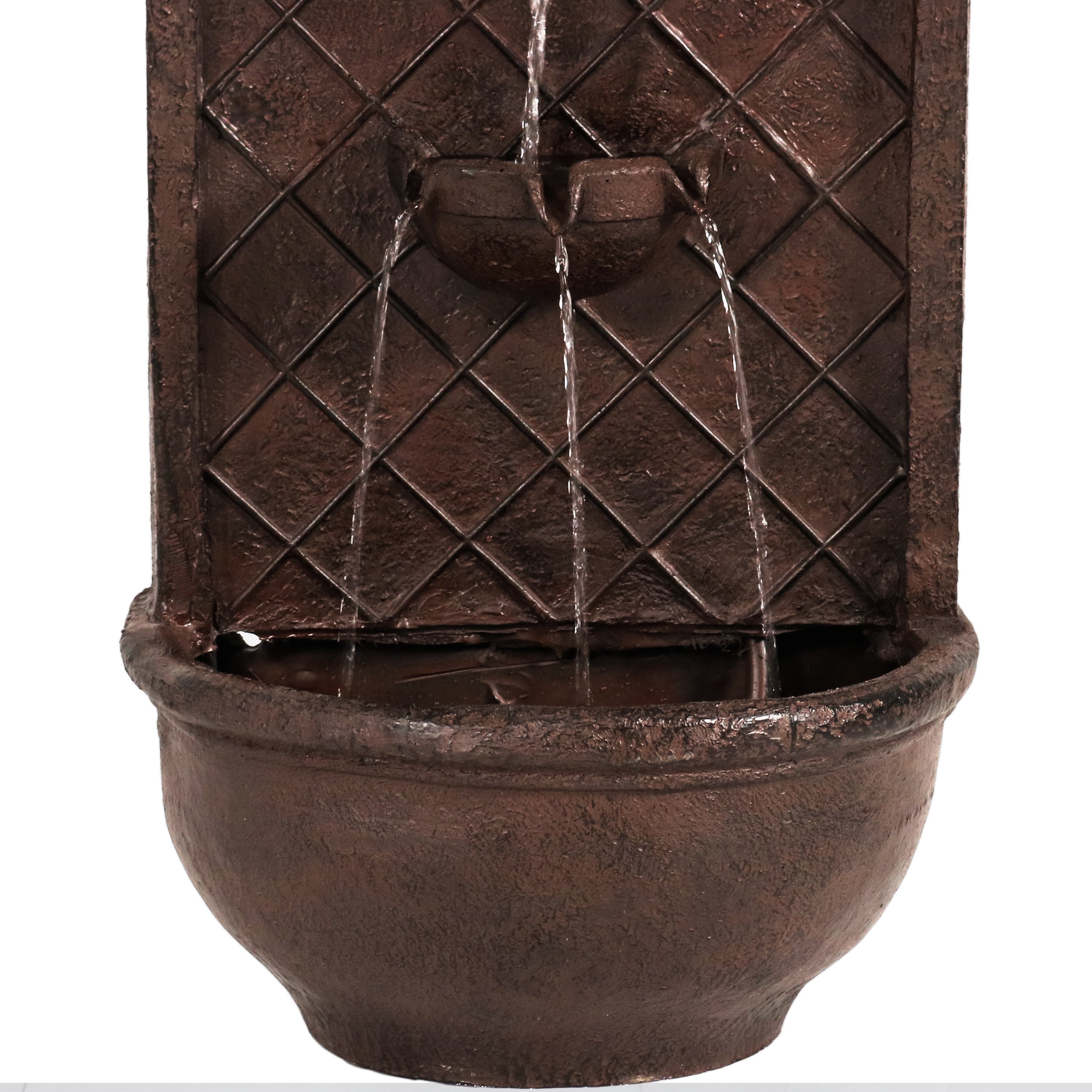 Sunnydaze 26" H Messina Solar Wall Fountain