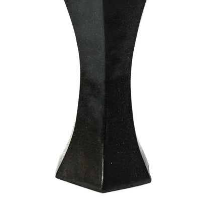 Sunnydaze 31" Black Pedestal and Ball Solar with Battery Backup Fountain SL-0407B