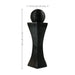 Sunnydaze 31" Black Pedestal and Ball Solar with Battery Backup Fountain SL-0407B