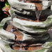 Sunnydaze 31" H Cobblestone Rock Waterfall Fountain with LED Lights DW-34079