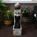 Sunnydaze 35" Modern Artistry Outdoor Water Fountain with LED Lights SSS-176