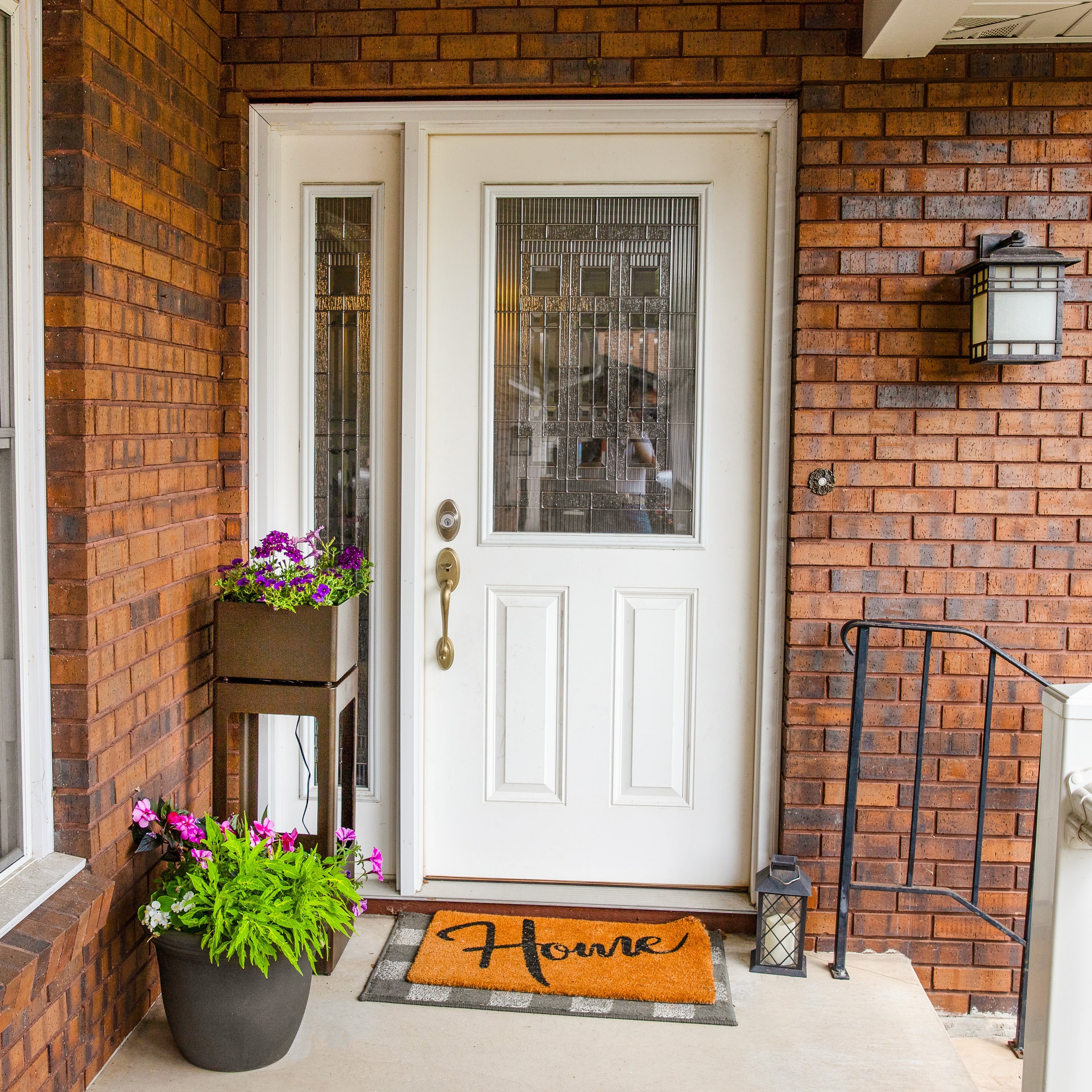 Sunnydaze 36" Serene Showers Outdoor Water Fountain with Lights MCA-2781