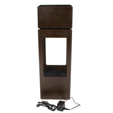 Sunnydaze 36" Serene Showers Outdoor Water Fountain with Lights MCA-2781