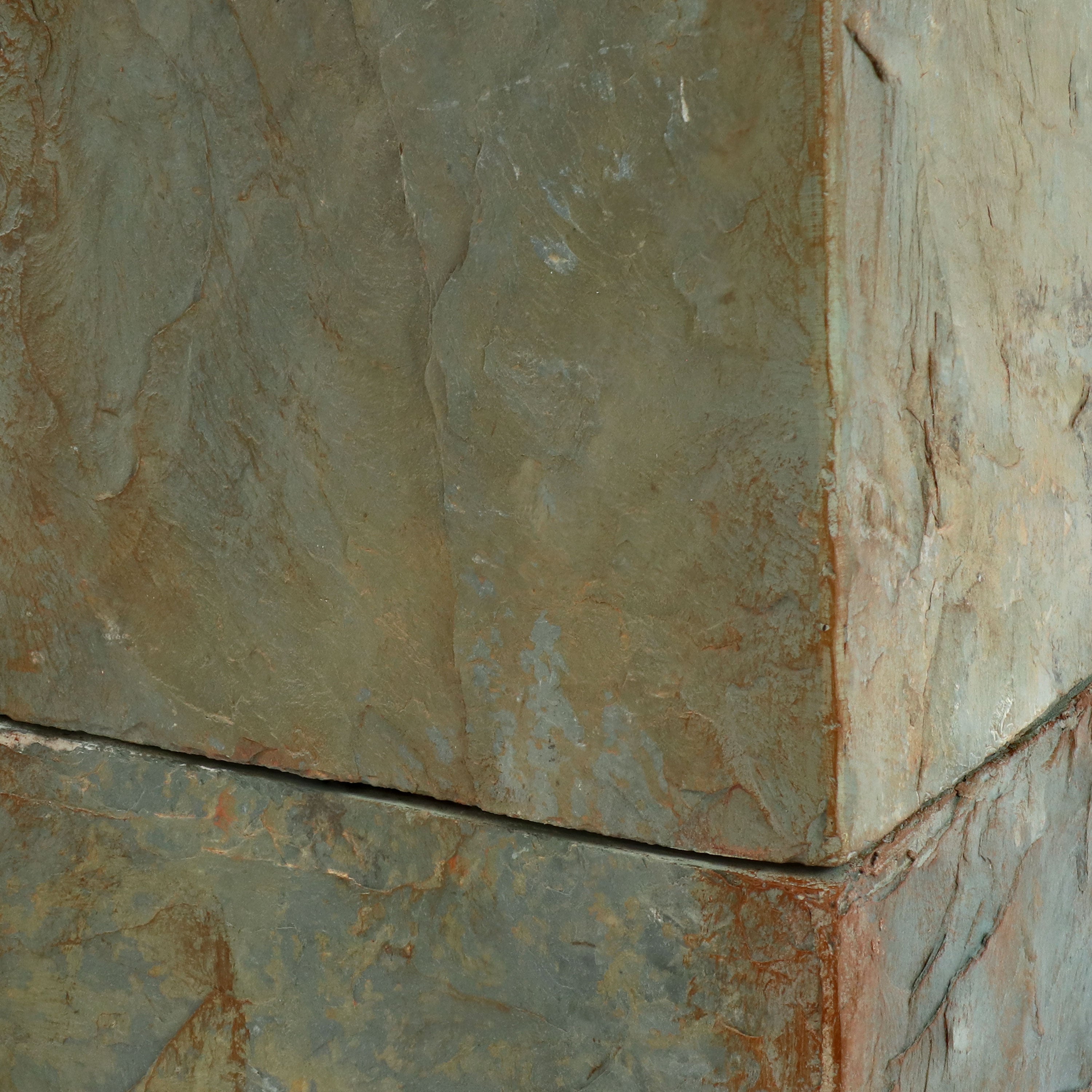 Sunnydaze 38" H Decorative Orb Slate Outdoor Water Fountain GSI-547