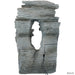 Sunnydaze 39" Dual Cascading Rock Falls Water Fountain with LED Lights and Electric Submersible Pump DW-505
