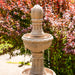 Sunnydaze 39" H Cyprus 3-Tier Polyresin Outdoor Water Fountain