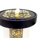 Sunnydaze 41.25" Glittering Rain Outdoor Water Fountain with Lights MCA-2921
