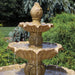 Sunnydaze 46" Classic Tulip 3-Tier Electric Water Fountain