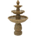 Sunnydaze 46" Classic Tulip 3-Tier Electric Water Fountain XCA-131502GDS