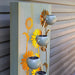 Sunnydaze 48.5" Sunflower Fields Outdoor Water Fountain with Lights MCA-2541