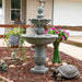 Sunnydaze 50" 2-Tier Outdoor Water Fountain French Garden Design FWD-433