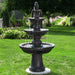 Sunnydaze 52" H 4-Tier Pineapple Outdoor Water Fountain