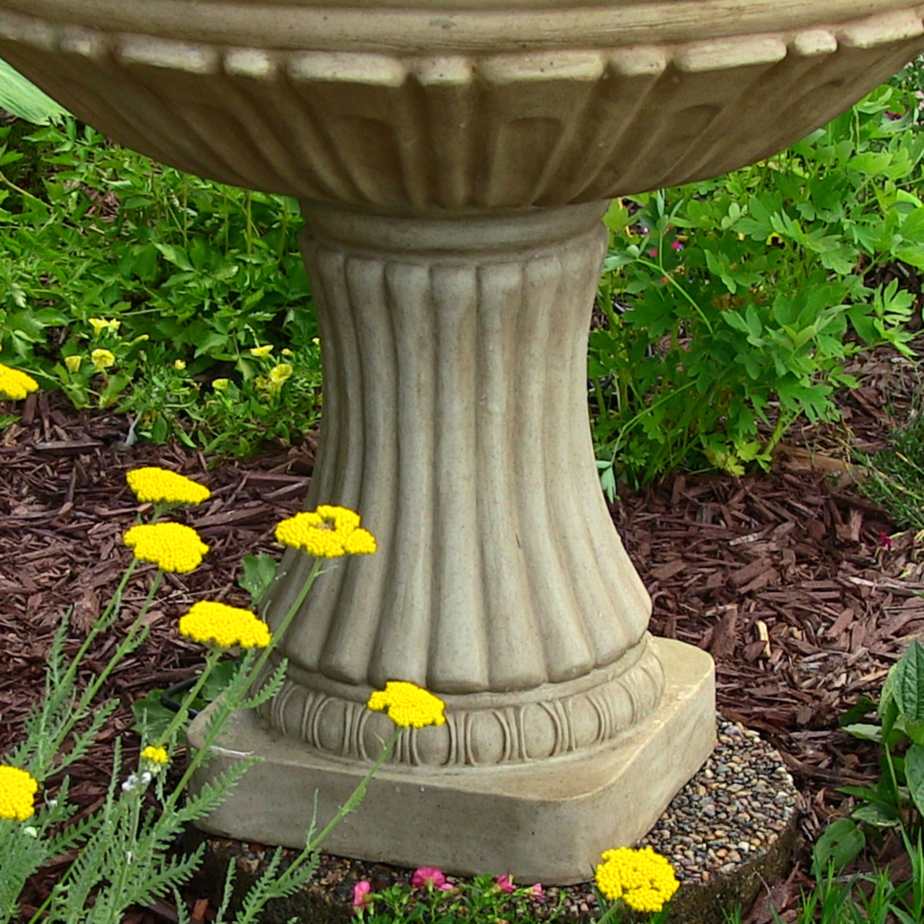 Sunnydaze 55" H Classic Designer 3-Tier Outdoor Water Fountain