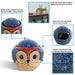 Sunnydaze 6" Ceramic Owl Indoor Tabletop Water Fountain SSS-492