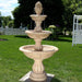 Sunnydaze 61" H 3-Tier Cornucopia Outdoor Water Fountain LZH-087
