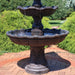 Sunnydaze 80" H 4-Tier Grand Courtyard Outdoor Water Fountain