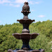 Sunnydaze 80" H 4-Tier Grand Courtyard Outdoor Water Fountain
