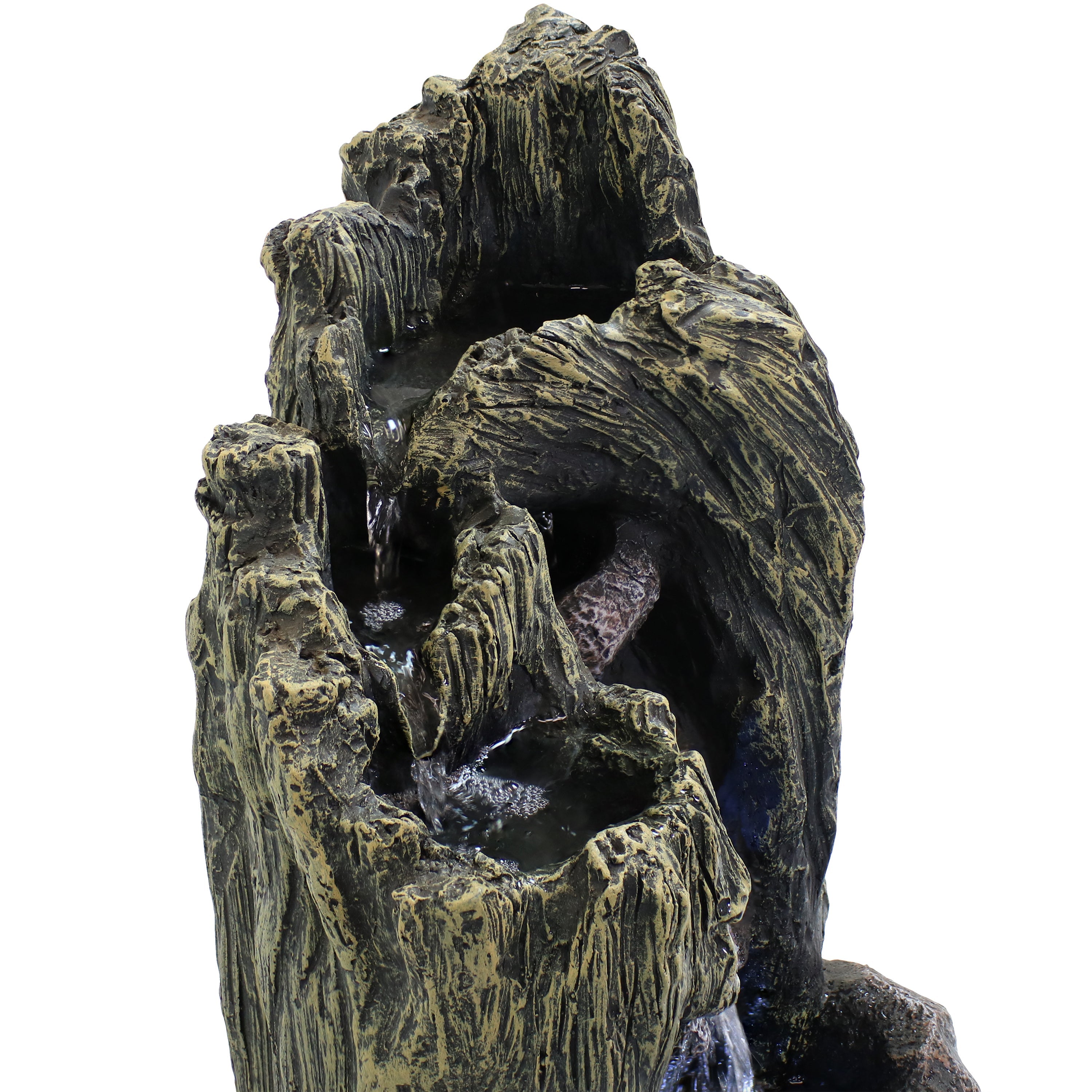 Sunnydaze Cavern of Mystery Outdoor Rock Water Fountain FWD-471