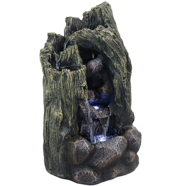 Sunnydaze Cavern of Mystery Outdoor Rock Water Fountain FWD-471