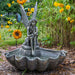 Sunnydaze Fairy Shell Outdoor Water Fountain - 30" H FC-73724