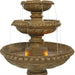 Sunnydaze Large 4-Tier Outdoor Water Fountain with LED Light - 65" GSI-781