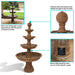 Sunnydaze Large Tiered Ball Outdoor Fountain - 80" H FC-73803