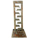 Sunnydaze Stacked Freestanding Slate Floor Fountain - 49" H GSI-806