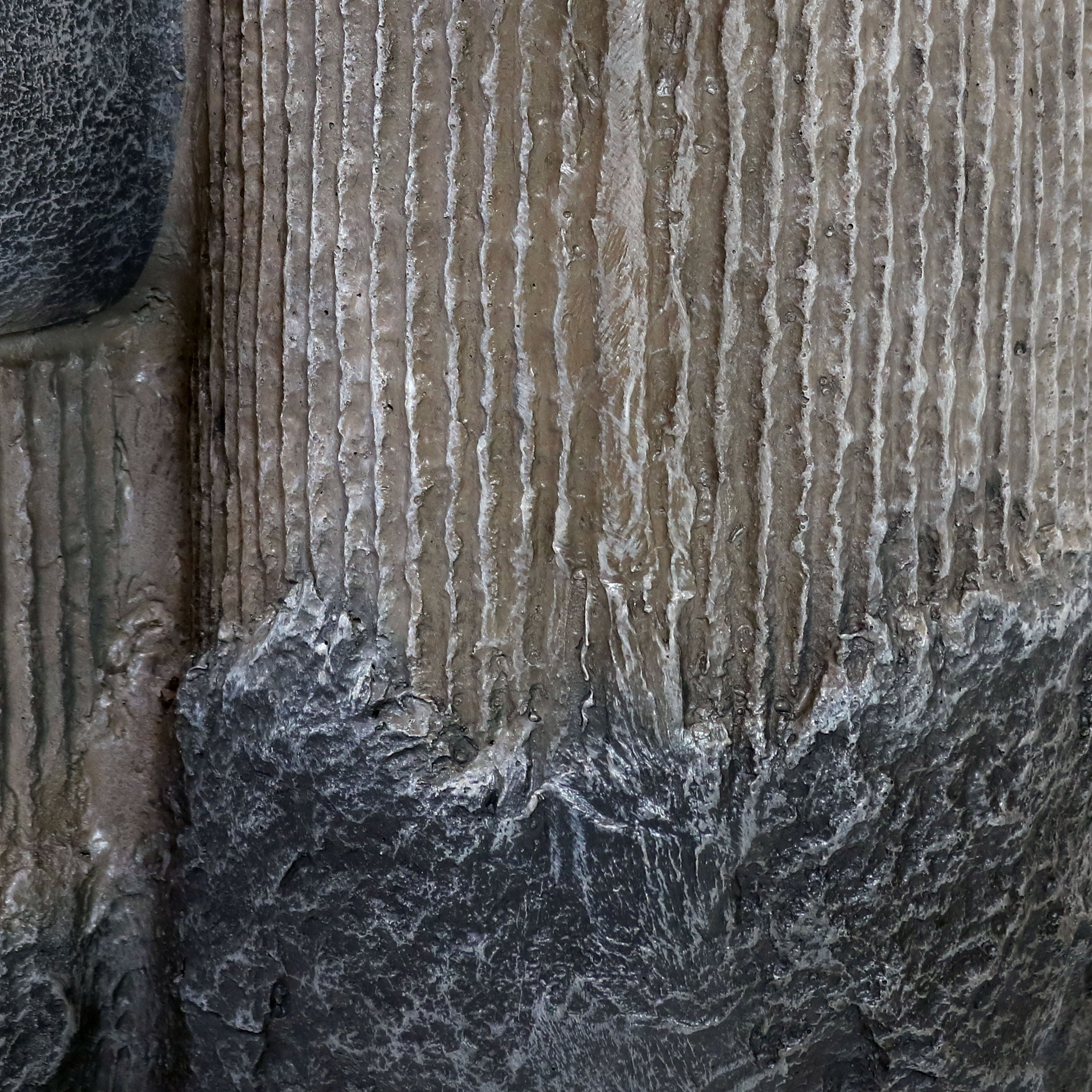 Sunnydaze Tiered Cascading Cups Solar Fountain with Battery Backup - 31.25" SL-598