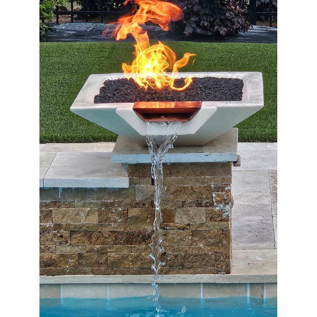 TessaRai Square Fire and Water Bowl Kit