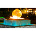 The Outdoor Plus Atlas 84" Self-Contained Unit 4-way Spill Fire & Water Fountain