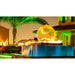 The Outdoor Plus Atlas 84" Self-Contained Unit 4-way Spill Fire & Water Fountain