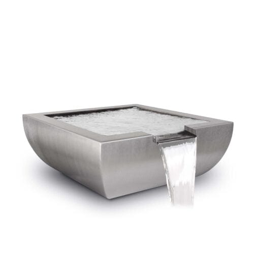 The Outdoor Plus Avalon Water Bowl – Hammered Patina Copper & Stainless Steel OPT-24AVSSWO