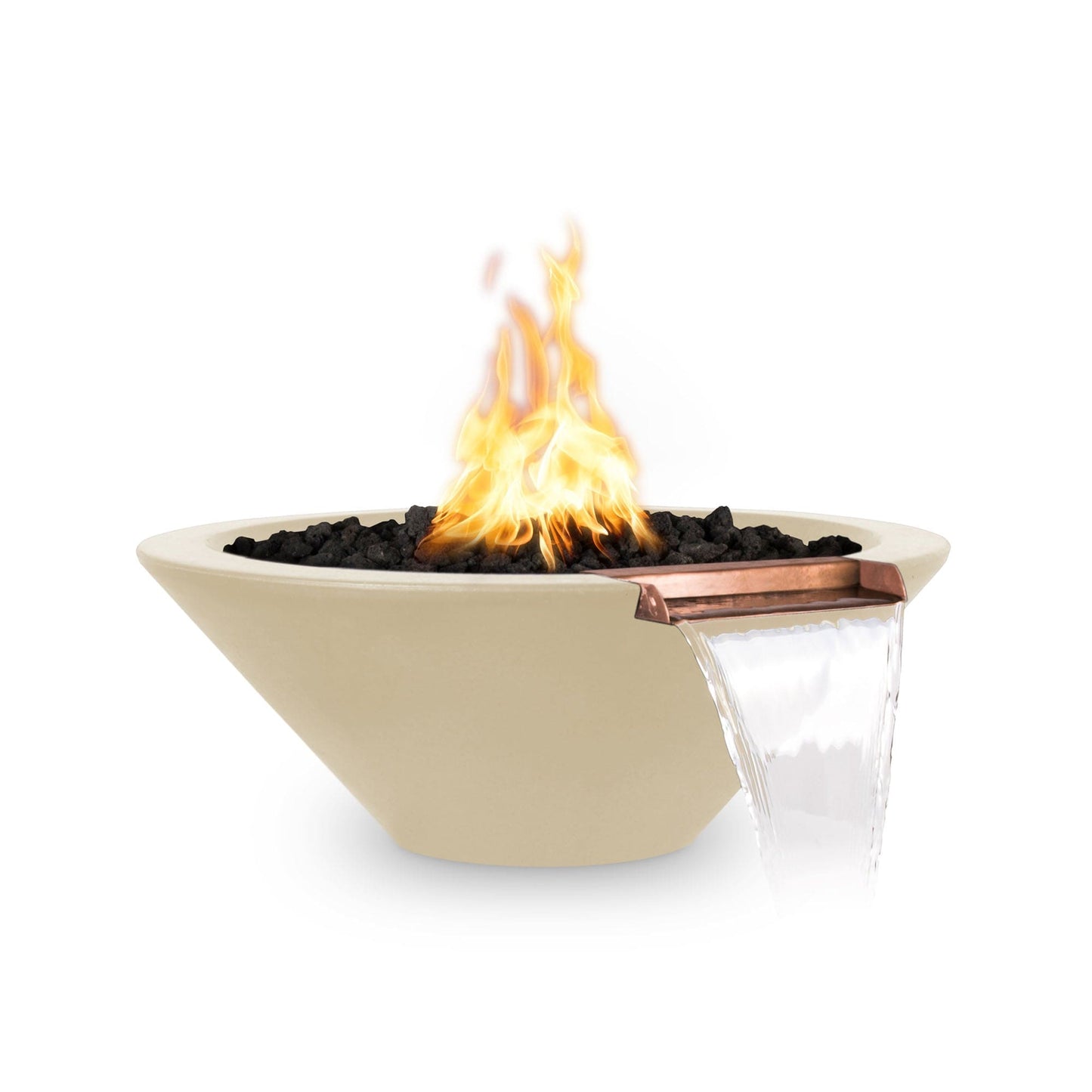 The Outdoor Plus Cazo Fire and Water Bowl – GFRC Concrete