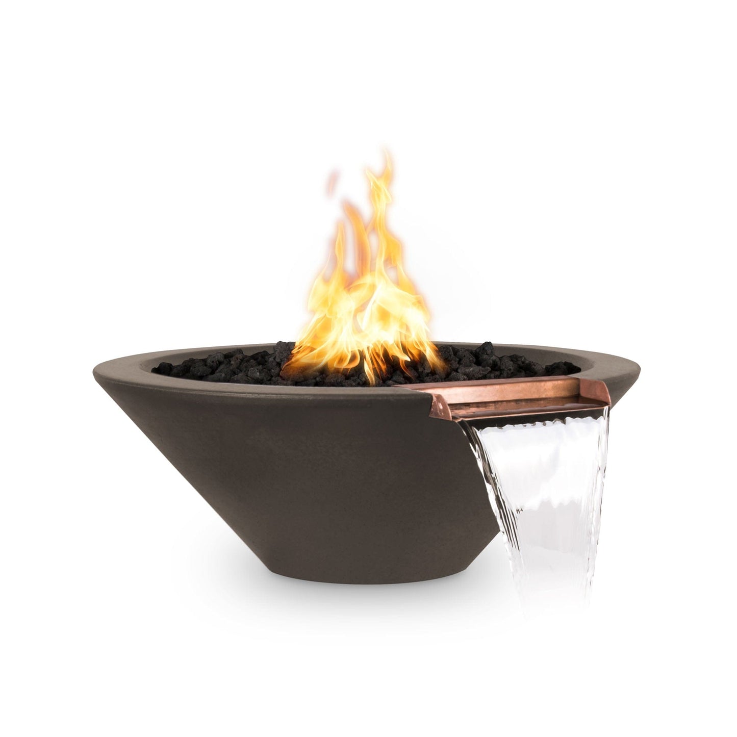 The Outdoor Plus Cazo Fire and Water Bowl – GFRC Concrete