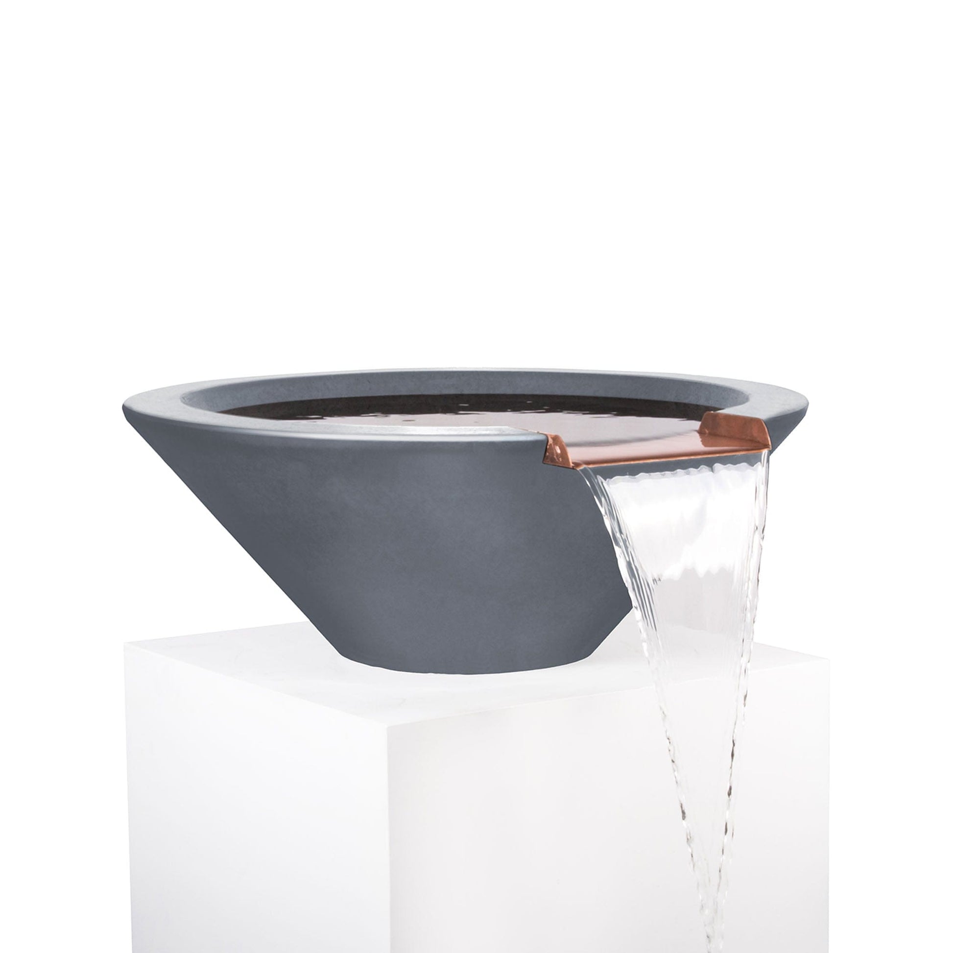 The Outdoor Plus Cazo Water Bowl – GFRC Concrete