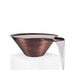 The Outdoor Plus Cazo Water Bowl – Hammered Patina Copper