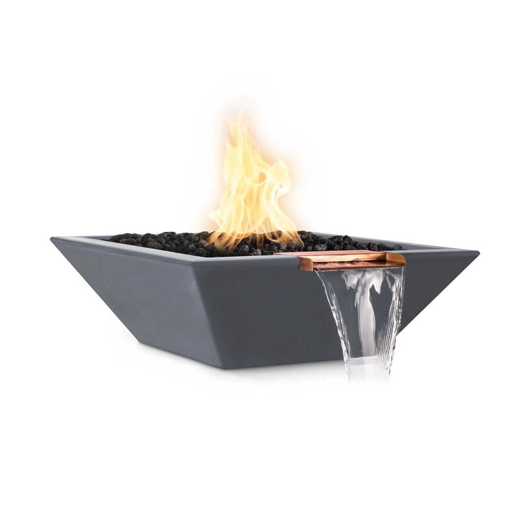 The Outdoor Plus Maya Fire & Water Bowl – GFRC Concrete