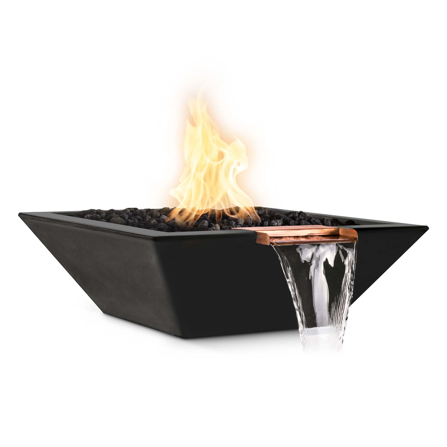 The Outdoor Plus Maya Fire & Water Bowl – GFRC Concrete