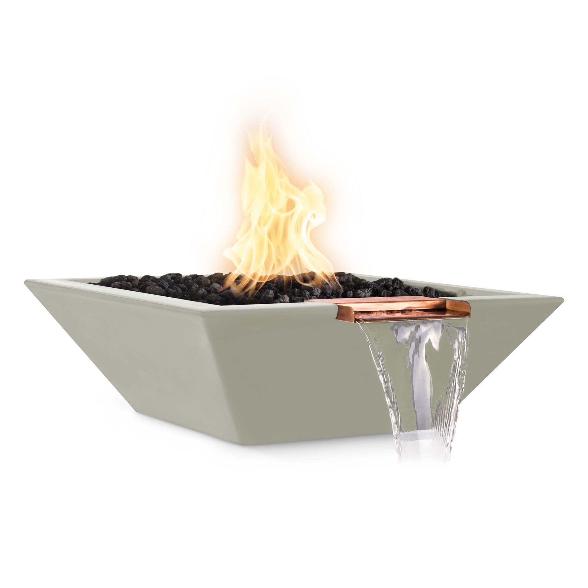 The Outdoor Plus Maya Fire & Water Bowl – GFRC Concrete
