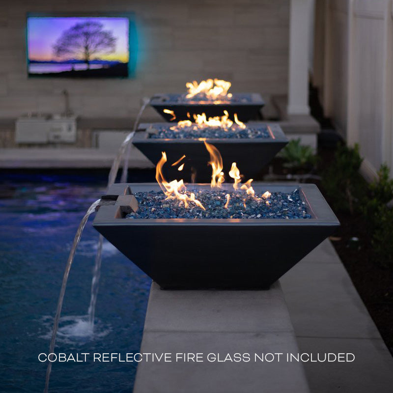 The Outdoor Plus Maya Fire & Water Bowl – GFRC Concrete