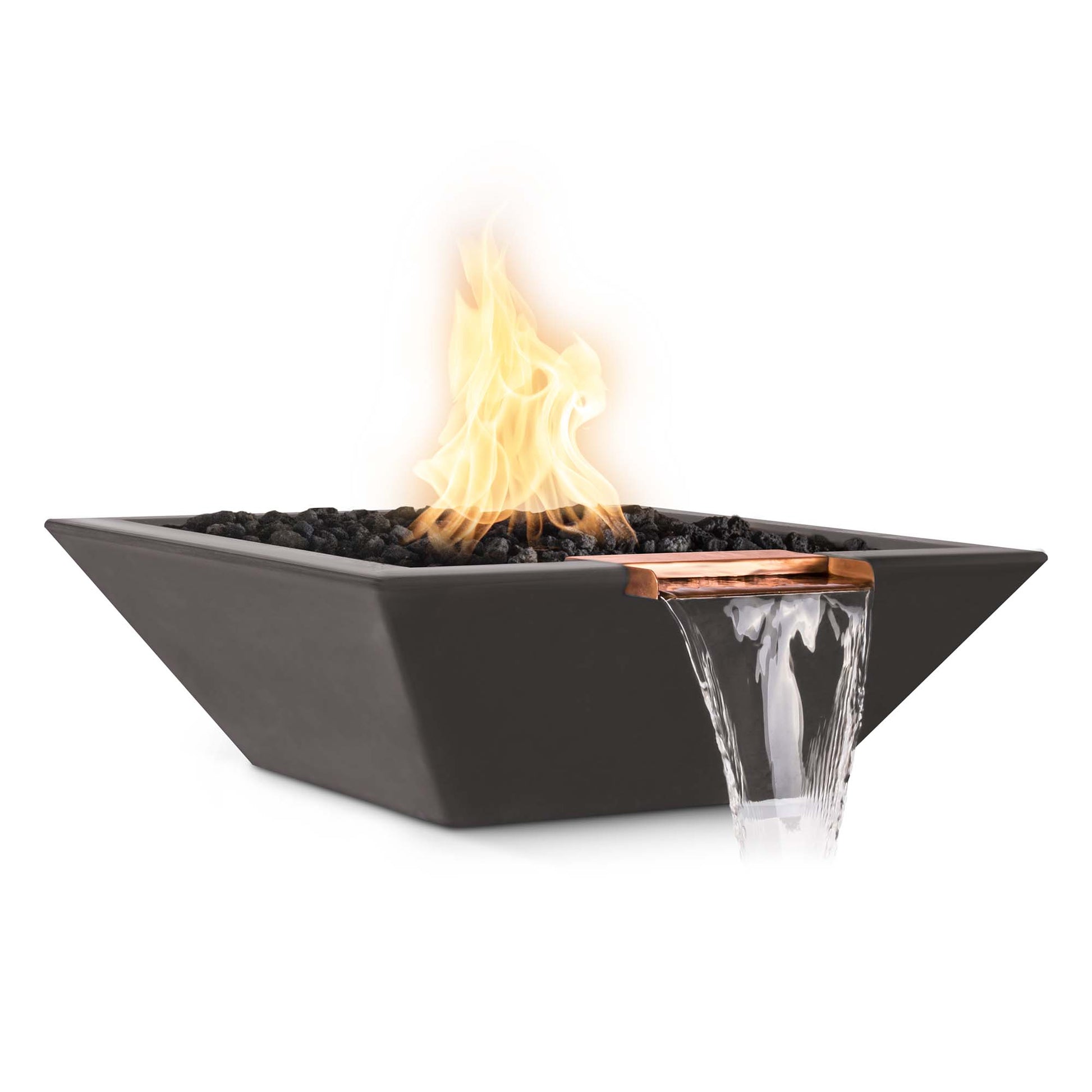 The Outdoor Plus Maya Fire & Water Bowl – GFRC Concrete