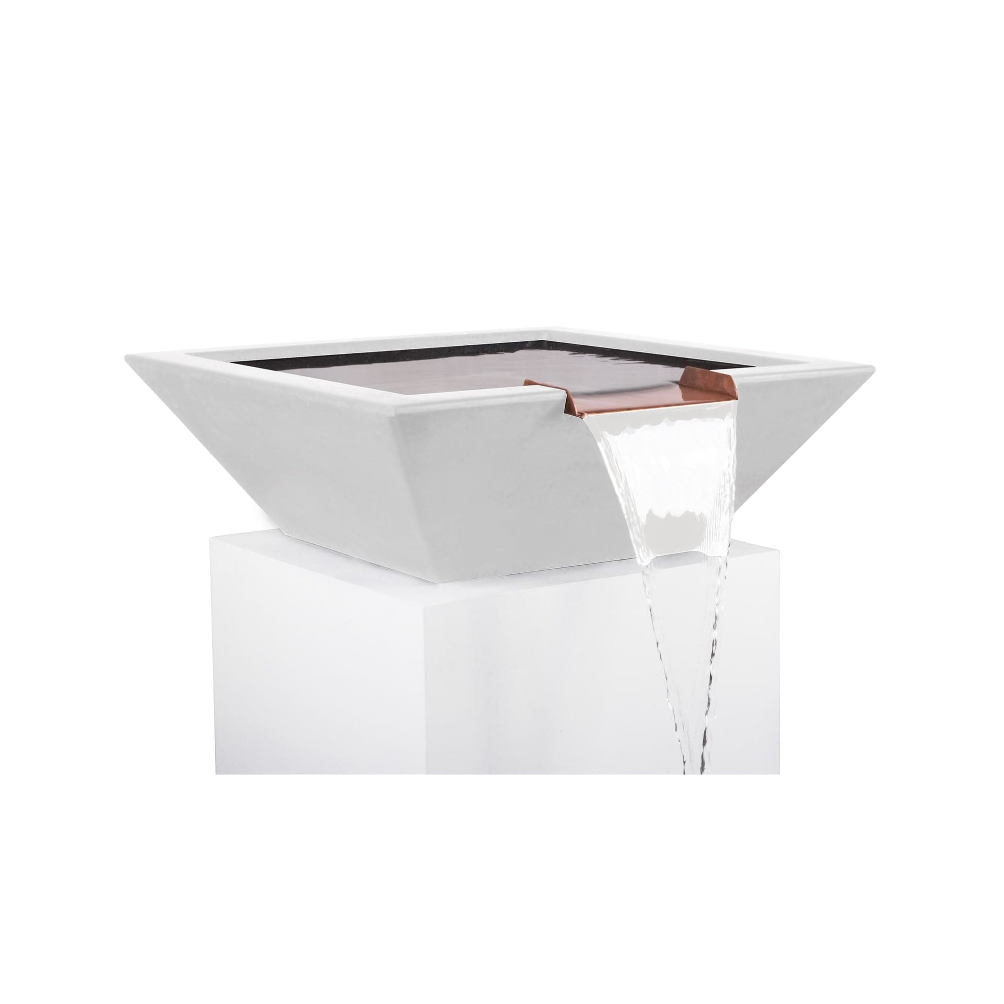 The Outdoor Plus Maya Water Bowl – GFRC Concrete