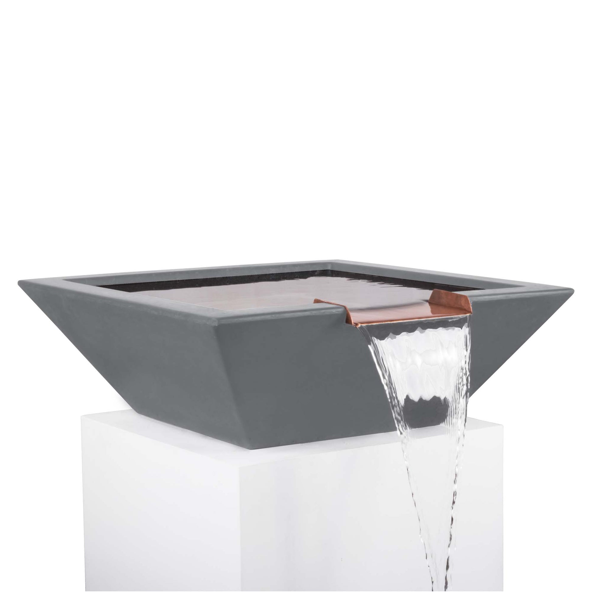 The Outdoor Plus Maya Water Bowl – GFRC Concrete
