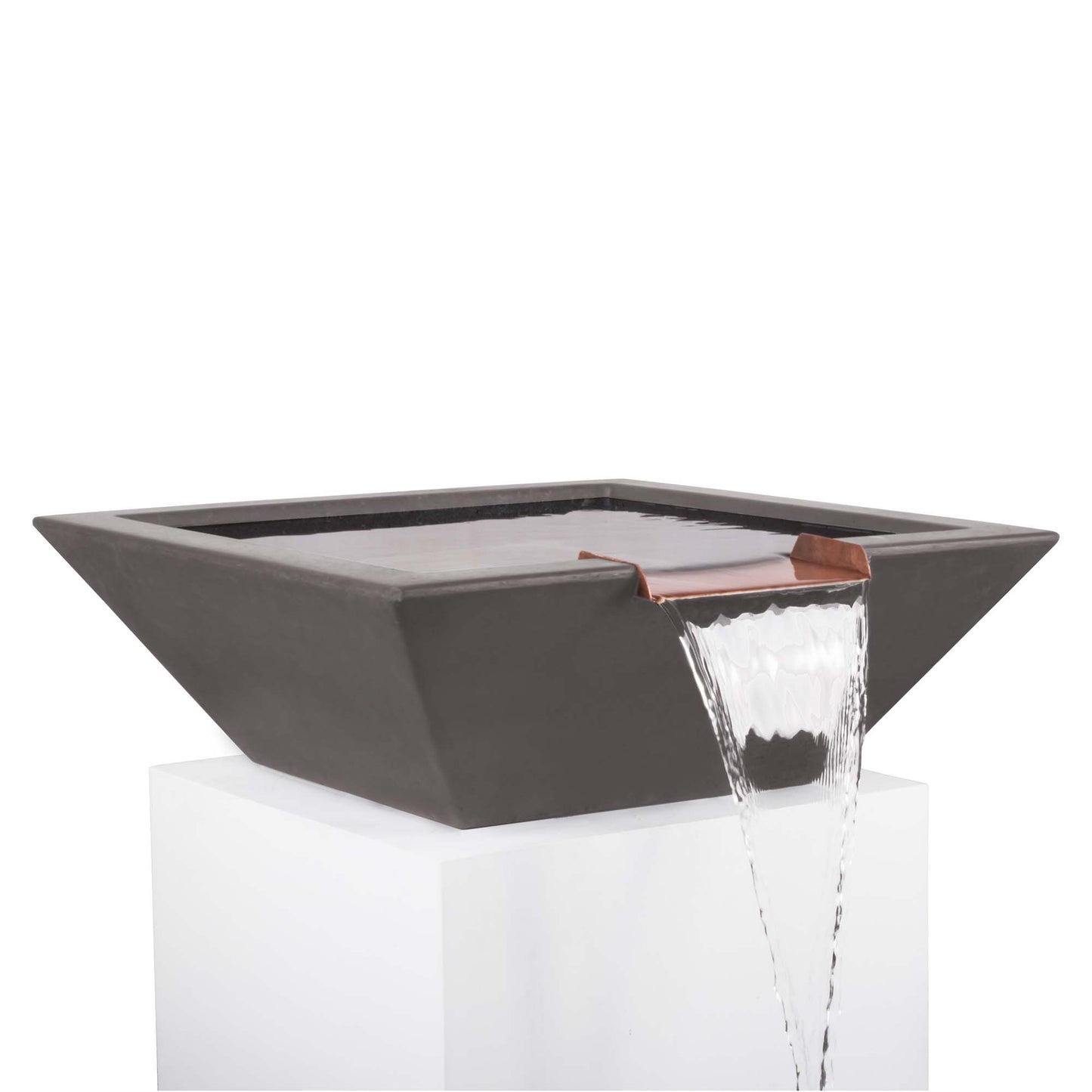 The Outdoor Plus Maya Water Bowl – GFRC Concrete