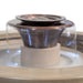 The Outdoor Plus Olympian 60″ Round Fire & Water Fountain with Cazo - 360° Spill in Copper